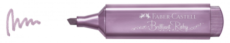 Textmarker Rubiniu Metalizat 1546 Faber-Castell [4]