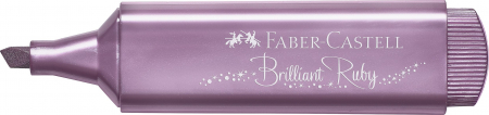 Textmarker Rubiniu Metalizat 1546 Faber-Castell [2]