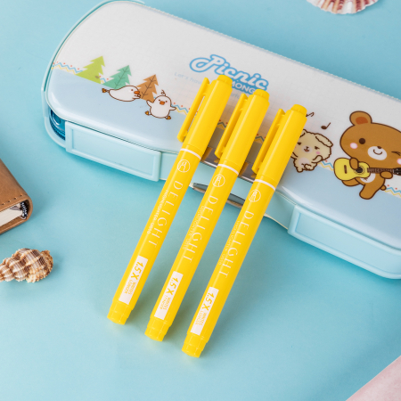 Textmarker Slim Galben Deli [3]