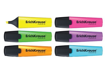 Textmarkere - Textmarker V-12 varf tesit Erichkrause galben