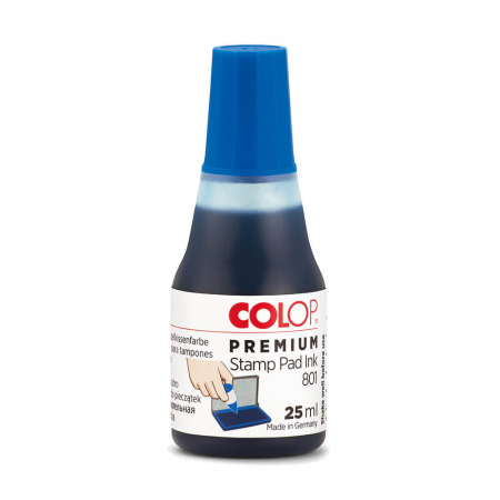 Hartie autocopiativa, tus si tusiere - Tus Colop Pentru Stampile, Albastru