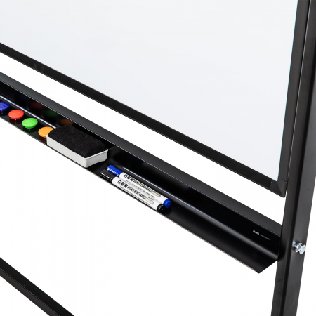 Whiteboard Magnetic Mobil 90*150 Cm Rama Aluminiu Deli [3]