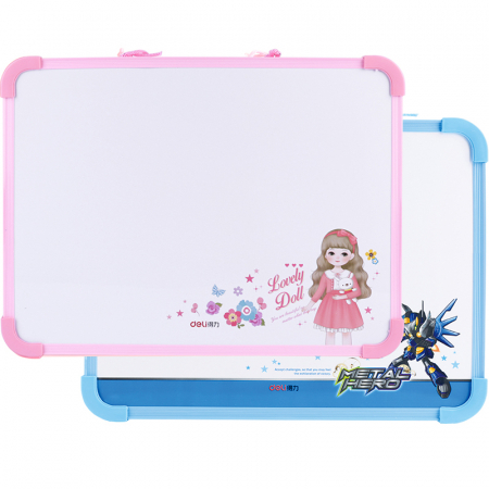 Table conferinta si scolare - Whiteboard Scolar Cu Rama Plastic 40*30Cm Deli
