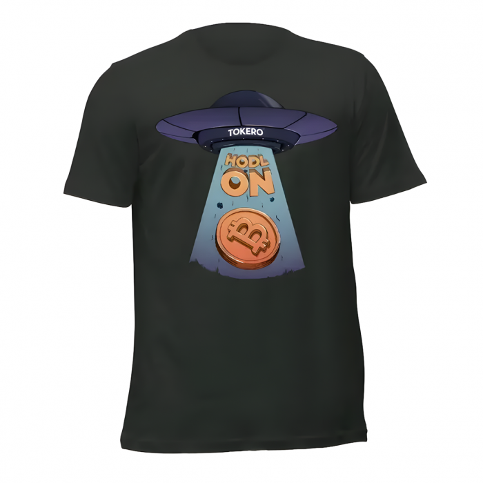 Tricou-OZN-HODL-ON-Negru-Alb-Unisex-toate-marimile [1]