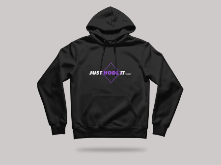 Hanorace - Hanorac TOKERO Just HODL It, bumbac 100%, design crypto