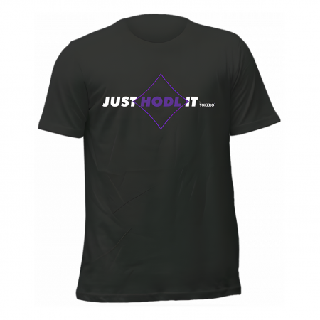 Tricouri - Tricou-TOKERO-Negru-Just-HODL IT