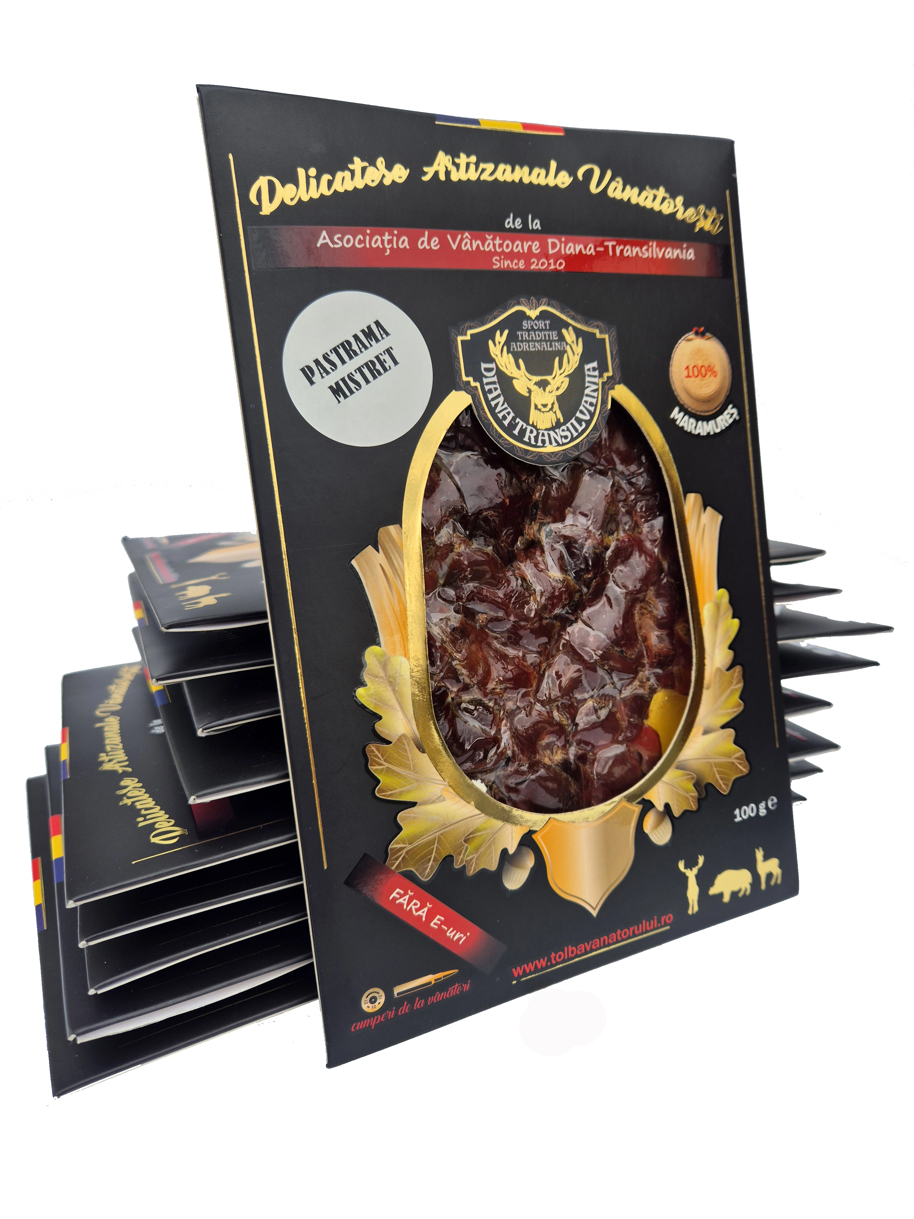 MISTREȚ - PASTRAMĂ MISTREȚ crud-uscată - PLIC 100g