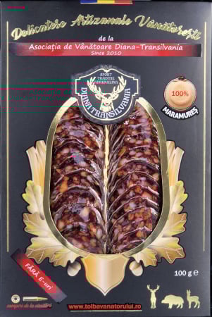 CERB - SALAM CERB crud-uscat cu mucegai - PLIC 100g