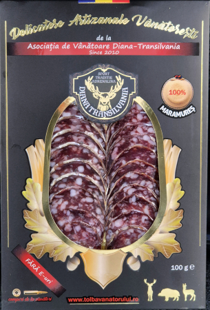 MISTREȚ - SALAM MISTREȚ crud-uscat cu mucegai - PLIC 100g