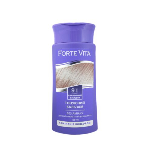 Balsam nuantator pentru par -FORTEVITA - 9.1 BLOND PLATIN, 150 ML [1]