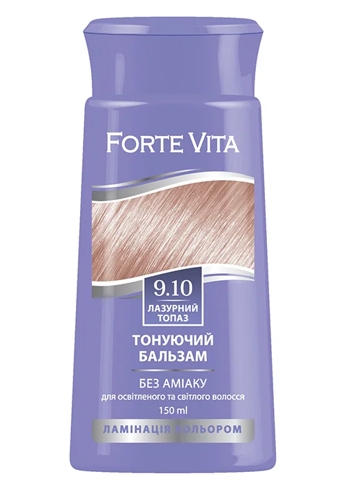 Balsam nuantator pentru par -FORTEVITA -9.10 Topaz Azuriu, 150 ml [1]
