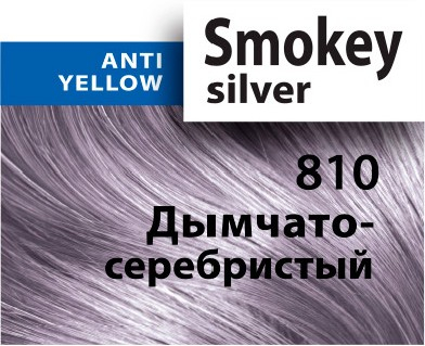 Balsam toner pentru păr -  810, Smokey silver  - ARGINTIU FUMURIU, 150 ML [2]