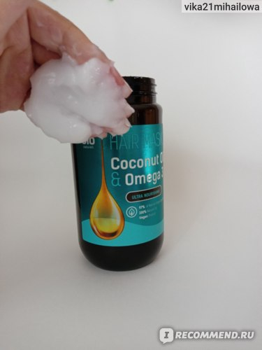 Mască de păr - Bio Naturell - cu Ulei de Cocos și Omega-3 – Hidratare și Reparare Intensă - (946 ml) [2]