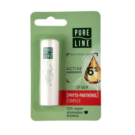 MAKE-UP - Balsam de buze - SOS - cu fitopantenol, 3,6 g – PURE LINE