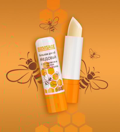 BALSAM HRANITOR DE BUZE - MIERE CU PROPOLIS SI ULEI DE ARBOCE DE CEAI [2]
