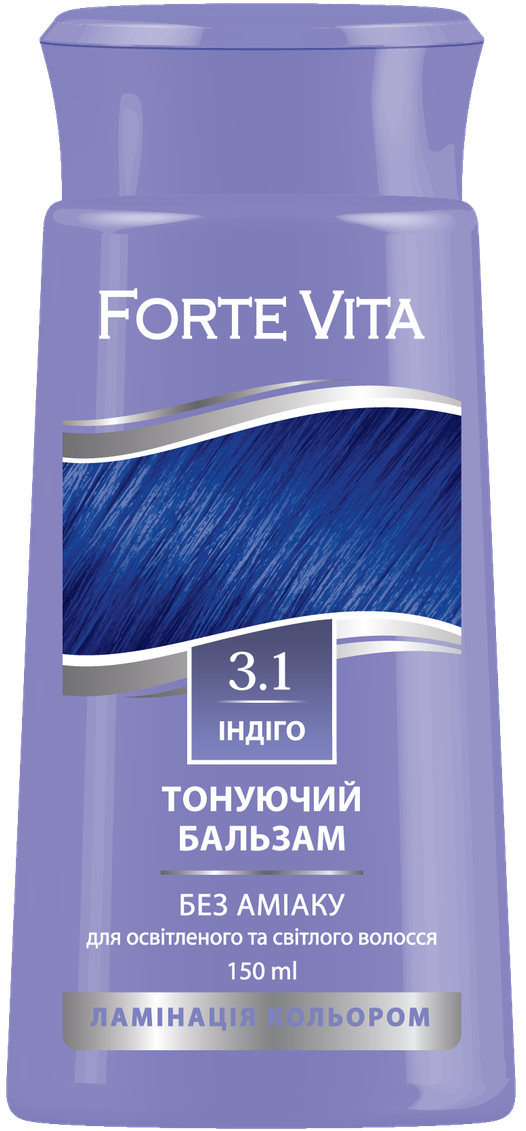 Masca pentru par - Balsam nuantator pentru par -FORTEVITA -3.1INDIGO, 150 ML