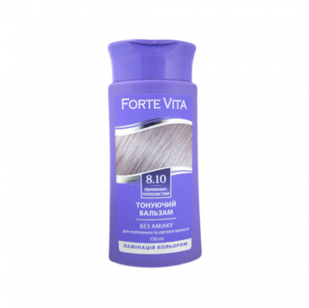 Balsam nuantator - Balsam nuantator pentru par -FORTEVITA -8.10 CENUSIU PERLAT, 150 ML