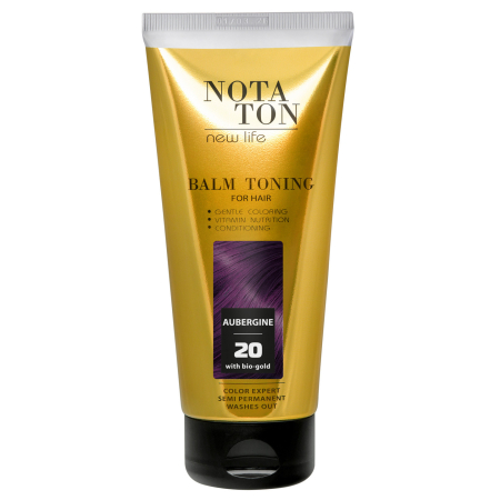 BLONDEVOLUTION - Balsam nuantator pentru păr - NOTATON - cu bio-aur ,150 ml - nuanta 20 - VINETE