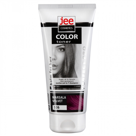 Toner/ Balsam pentru parul blond - Balsam tonifiant  - 526 MARSALA VELVET (catifea burgundy) , 150 ML