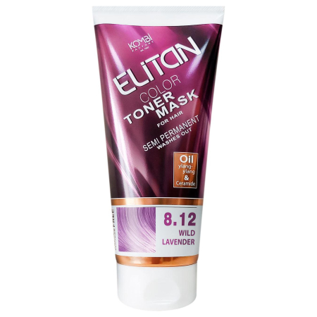 Balsam nuantator #Colorevolution - Mască - nuantatoare pentru păr - ELITAN -  150 ml - nr. 8.12 - LAVANDĂ SĂLBATICĂ