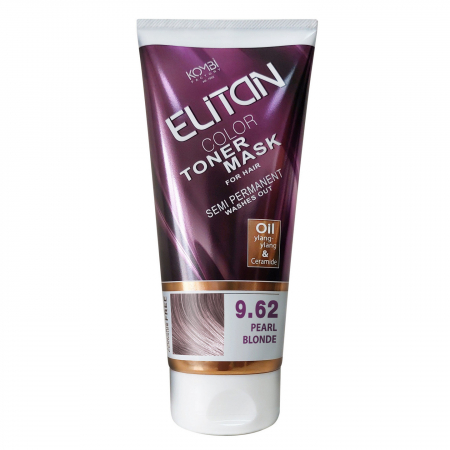 TOATE PRODUSELE - Mască toner color pentru păr ELITAN - 9.62 BLOND PERLAT ,150 ML