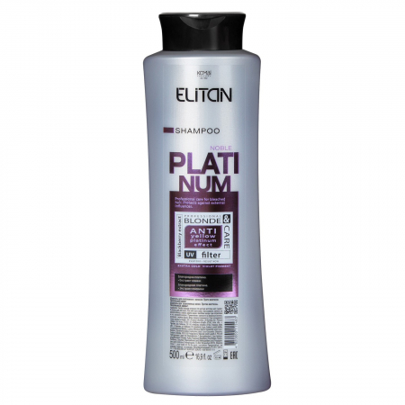 SAMPON  - ANTI INGALBENIRE CU EFECT DE PLATINAT - ELITAN,500 ML [1]
