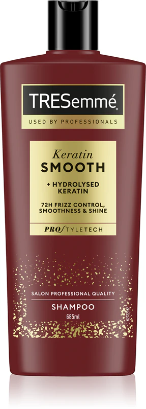 Produse pentru par - Sampon pentru părul uscat, rebel și electrizat - Keratin SMOOTH, 685ml