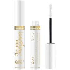 Farduri cremoase / Tinturi - Serum Mascara nutritiv pentru sprâncene și gene cu aloe și pantenol Transparent -Quiz Cosmetics  , 7,5ml
