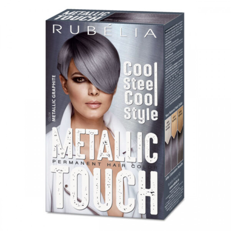 Vopsea de par - VOPSEA DE PAR „METALLIC TOUCH” -Metallic Graphite