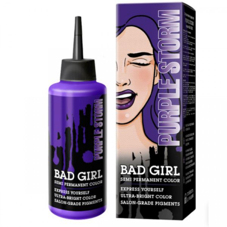 Vopsea directa semi-permanenta - VOPSEA directa semi-permanenta FARA AMONIAC - PURPLE STOM - MOV, 150 ml