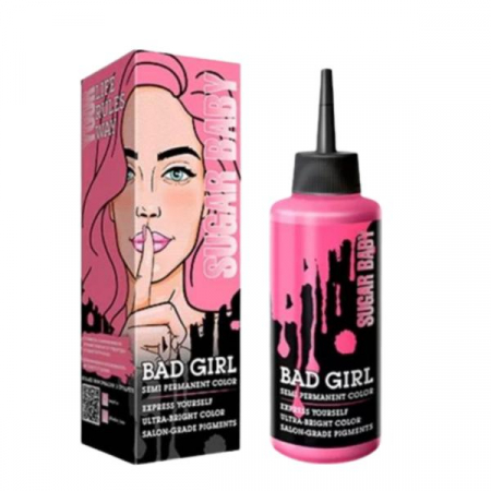 Vopsea directa semi-permanenta - VOPSEA directa semi-permanenta FARA AMONIAC - SUGAR BABY - ROZ PASTEL, 150 ml