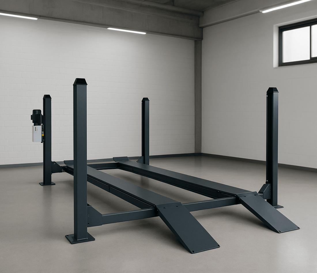 REIHMANN-Elevator 4 coloane 4.5T electrohidraulic, 380V