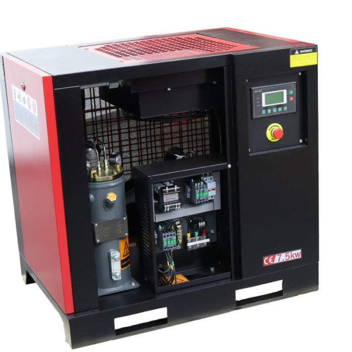 Pachet Compresor cu surub Seltech Pachet74 7.5kW, 10 bar, butelie 270 litri si valva automata evacuare condens [3]