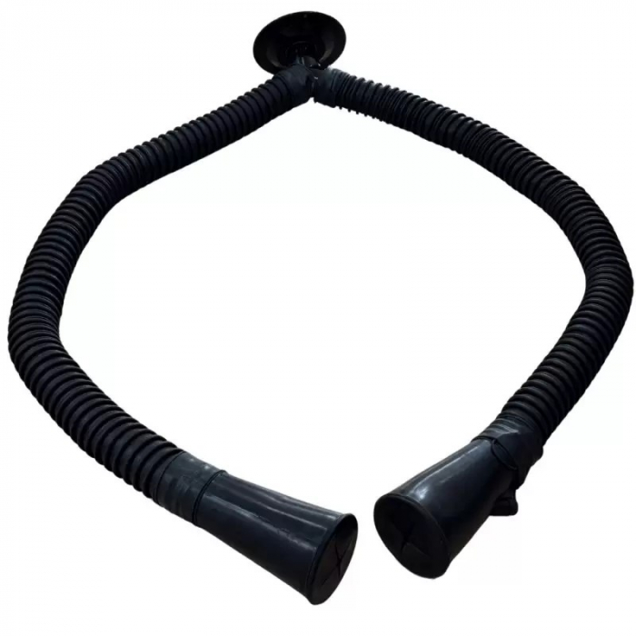 Adaptor exhaustor gaze de esapament pentru doua tevi [1]