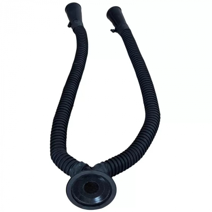 Adaptor exhaustor gaze de esapament pentru doua tevi [2]