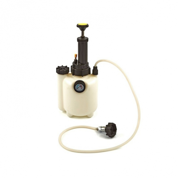 Aparat manual pentru aerisit si schimbat lichidul de frana sau ambreaje hidraulice, 2.5 litri [1]