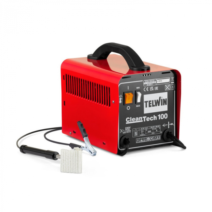 Aparat pentru curatarea sudurii inoxului CLEANTECH 100, 230V [2]