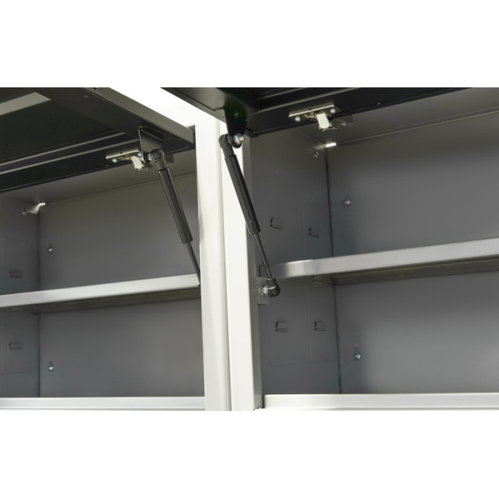 Banc de lucru metalic modular 405 x 204 x 51 cm, 16 piese - HBM [9]