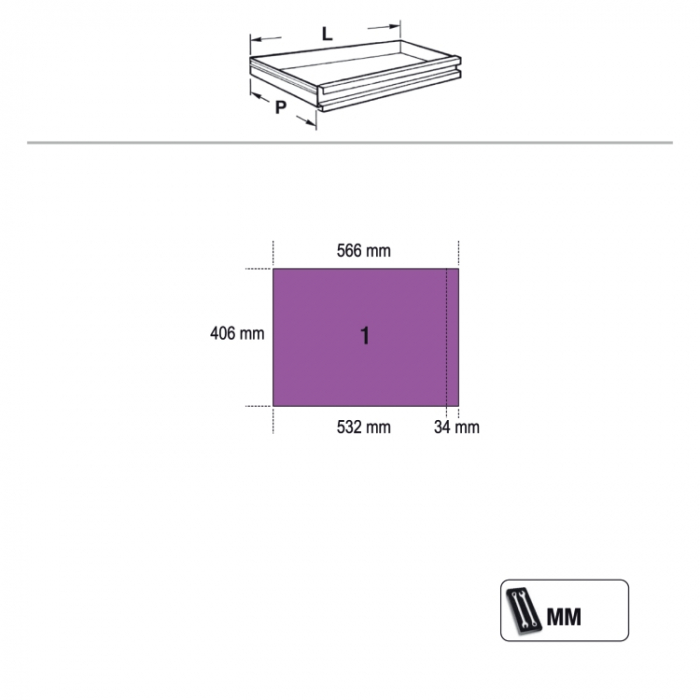 Banc de lucru modular pentru atelier, model C45PRO 2.0 BX [5]