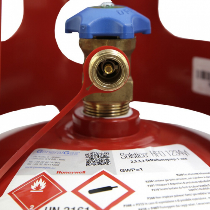Butelie incarcata cu 5 kg freon 1234yf [3]