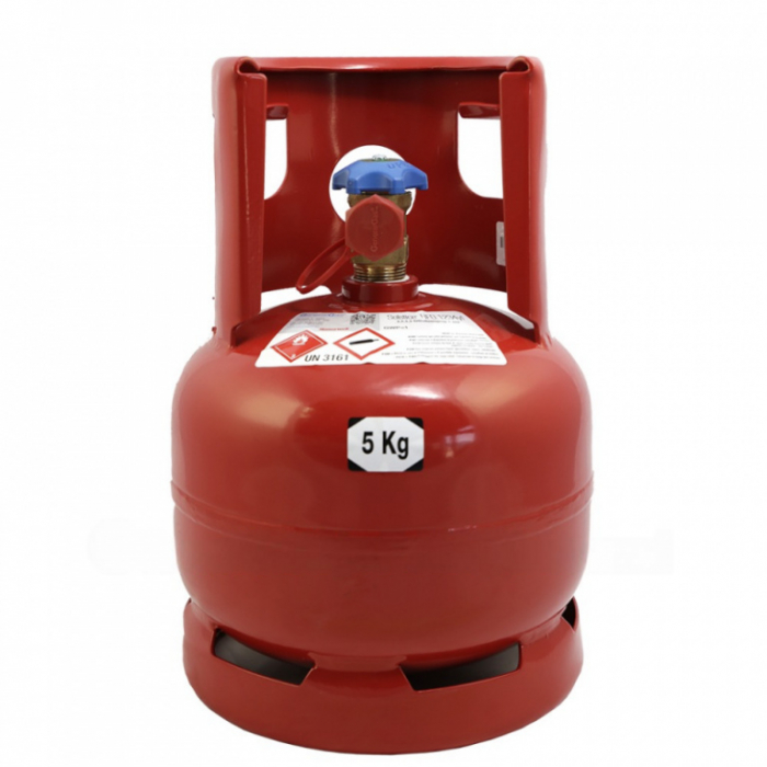 Butelie incarcata cu 5 kg freon 1234yf [2]