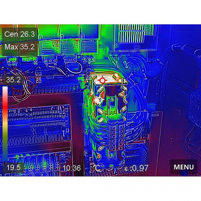Camera termoviziune cu ecran tactil 3.5", rezolutie 640 x 480 pixeli [8]