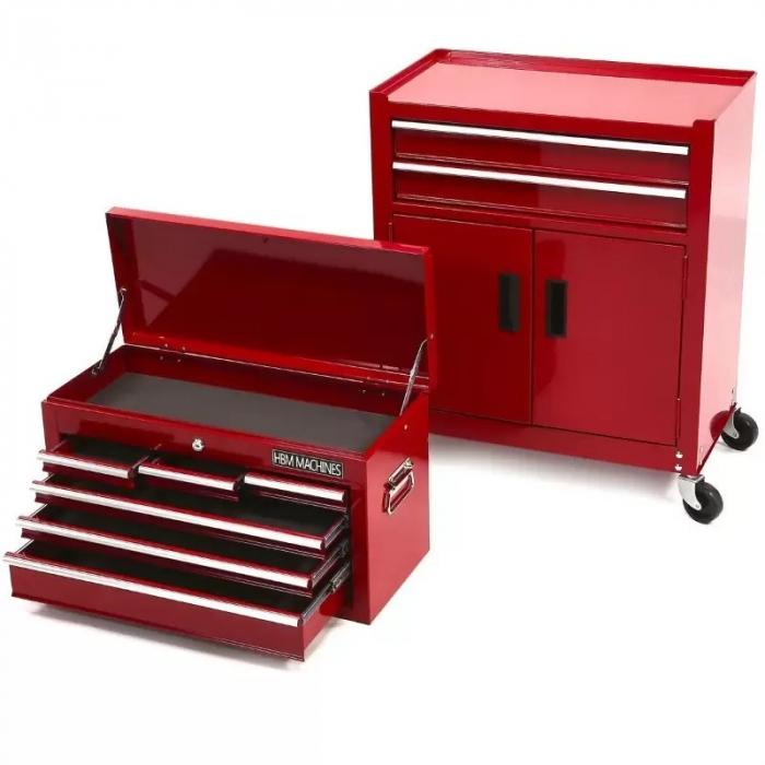 Carucior + cutie metalica pentru scule [3]