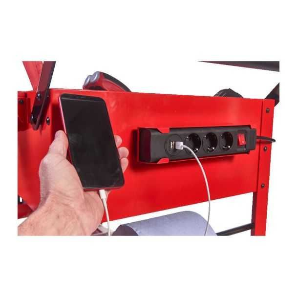 Carucior de scule mobil 102 cm, metalic [3]