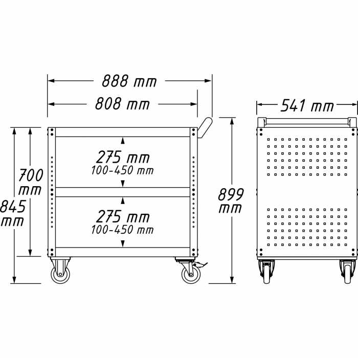 Carucior de service Assistent [2]