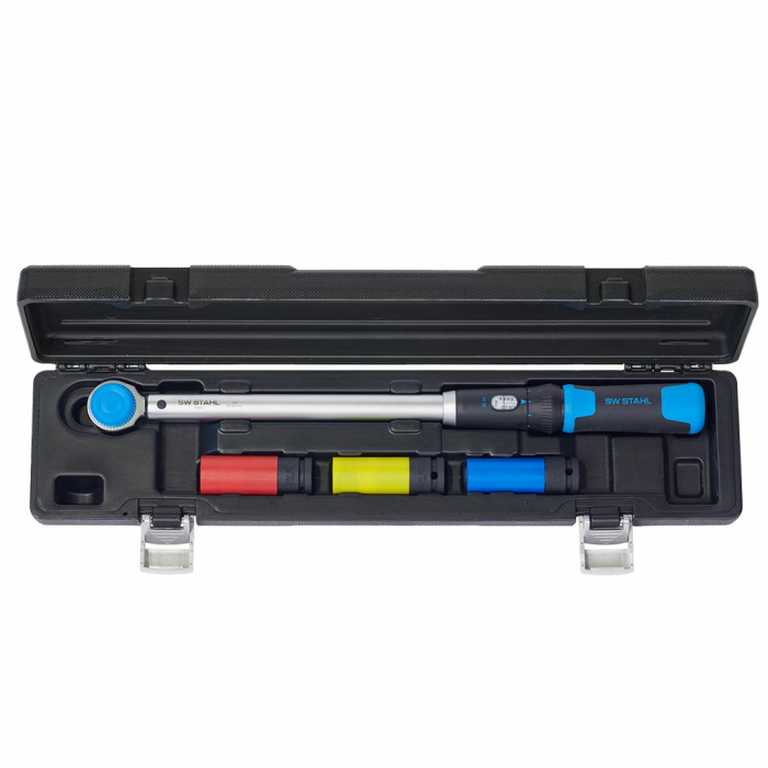 Cheie dinamometrica 1/2" 40-200 Nm, inclus tubulare 17-19-21 mm [1]