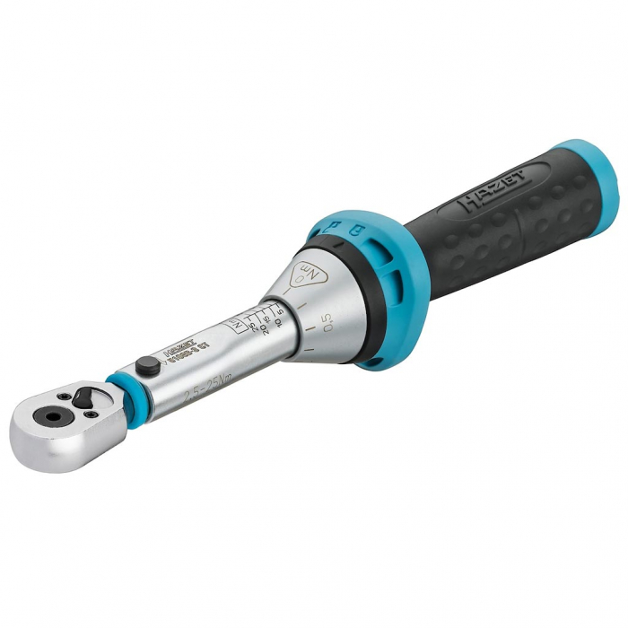 Cheie dinamometrica clichet reversibil pentru biti 2,5 - 25 Nm, 1/4″ [1]