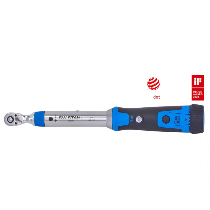 Cheie dinamometrică profesională 1/4″, 5-25 Nm [1]