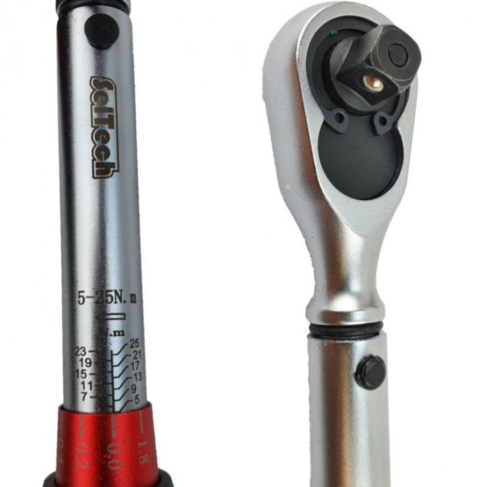 Cheie dinamometrica profi 1/4" , 5-25Nm [3]