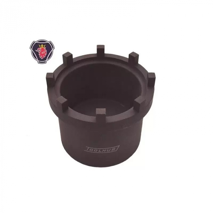 Cheie tubulara cu 8 pini pentru piulita butuc Scania 420 [2]